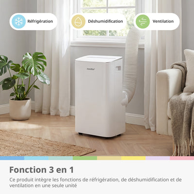 COMFEE Breezy Cool 2.6 | Climatiseur Mobile Connecté 9000 BTU