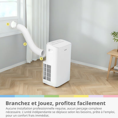 COMFEE Breezy Cool 2.6 | Climatiseur Mobile Connecté 9000 BTU